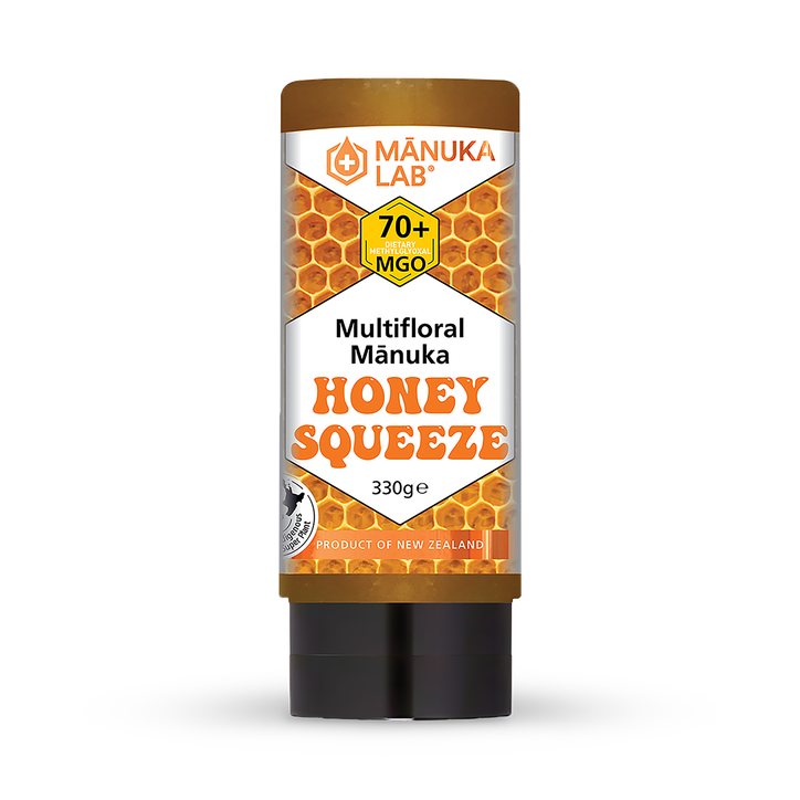 Manuka Lab Multifloral Manuka Honey Squeeze MGO 70 330g